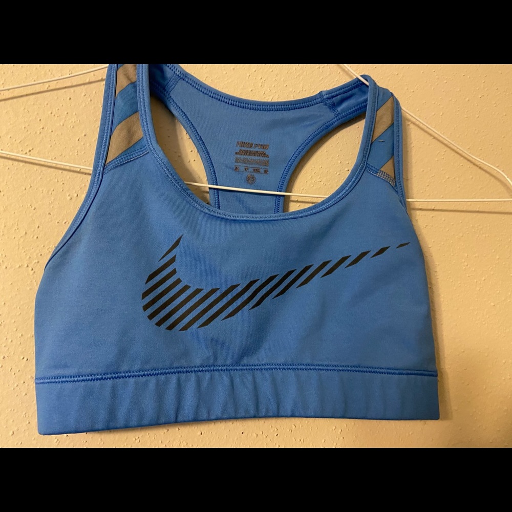 Nike pro sports bra.